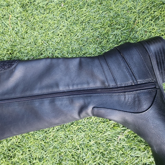 Knee High Life Stride Black boots NEW - Picture 7 of 10